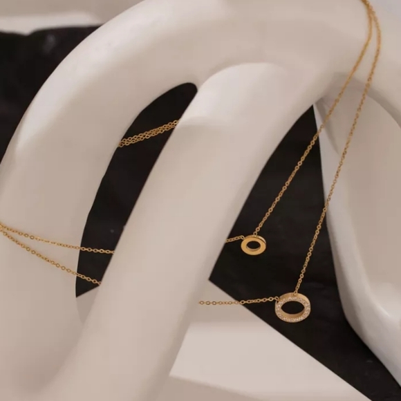 Delicate Layered Necklace - Picture 5 of 6